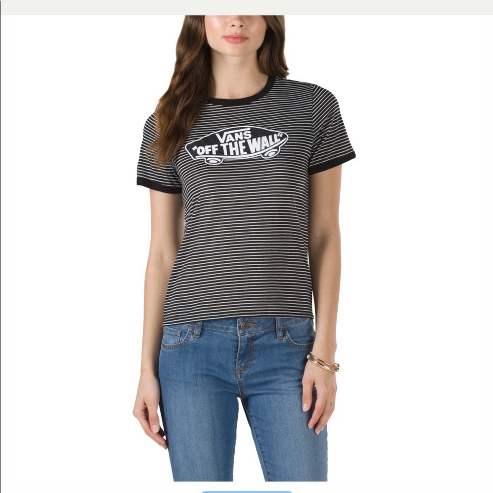 Vans OTW striped T-shirt.